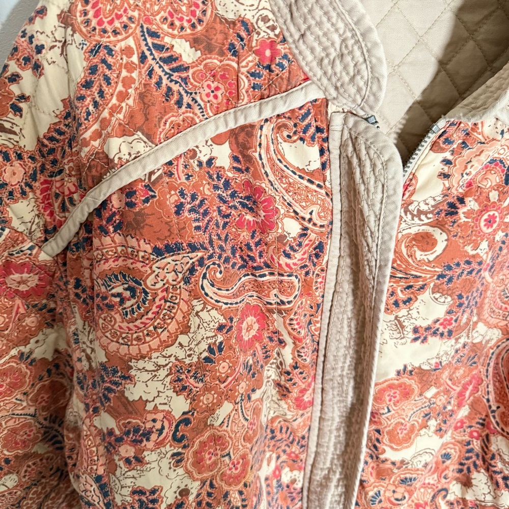 Free People Great Escape Dolman Quilted Jacket Sand - Picture 6 of 9